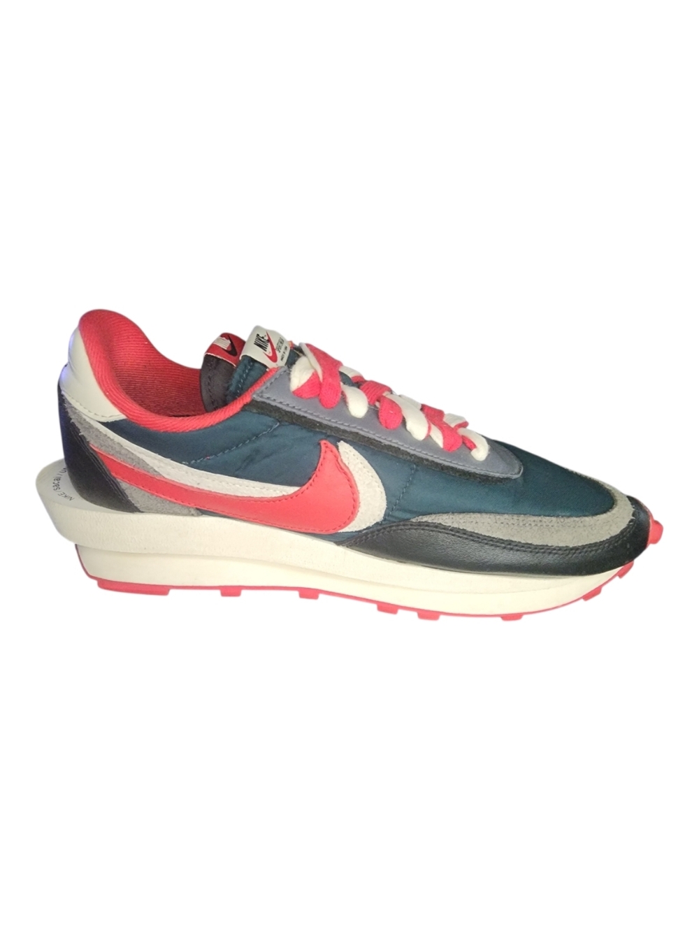 Nike x sacai x Undercover LD Waffle 'Midnight Spruce University Red', Mens 10 - Picture 8 of 10